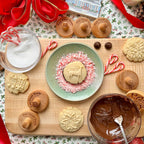 Wood Cookie Stamp, 2.5 Inch (Reindeer CS-050)