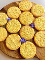 DOILY Embossing Rolling Pin with Flowers Pattern. Dough and Clay Roller for Embossed Cookies and Pottery. Cookie and Ceramic Stamp. Backing Gifts for Women by Algis Crafts