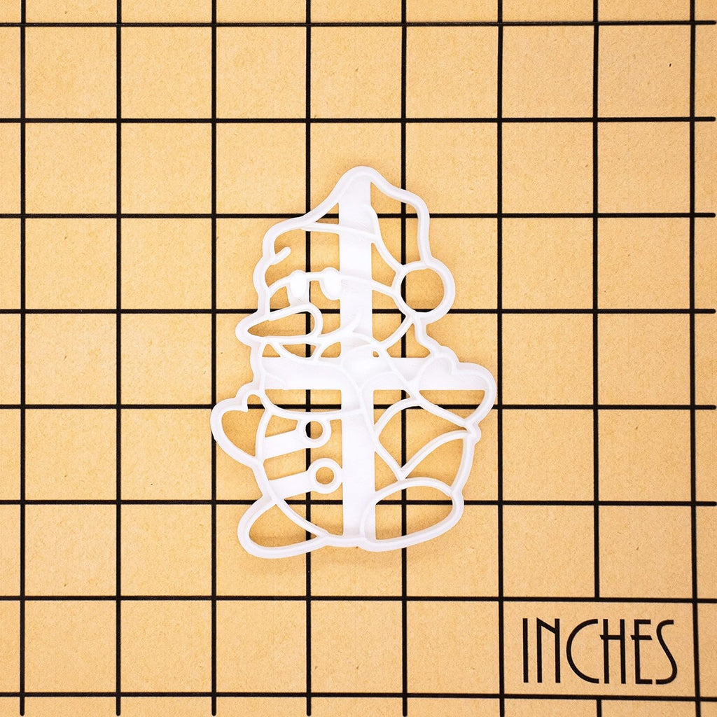 Snowman cookie cutter, 1 piece - Bakerlogy