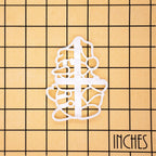 Snowman cookie cutter, 1 piece - Bakerlogy