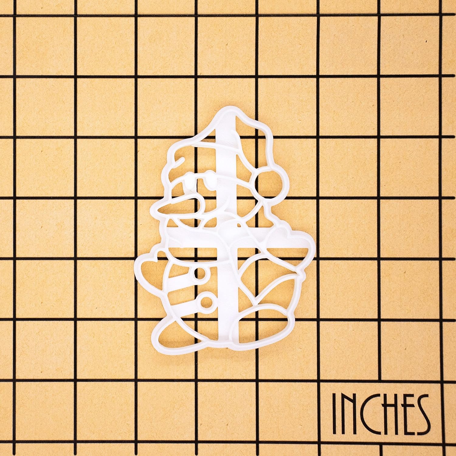 Snowman cookie cutter, 1 piece - Bakerlogy