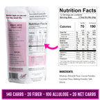 Sweet Logic Keto Baking Mix - Triple Chocolate Cake - Gluten-Free - Dairy Free - Diabetic-Friendly - High Protein - Allulose - Stevia - Low Sugar - Low Carb - Quick 20-Minute Prep (1-2G Carbs Per Serving)