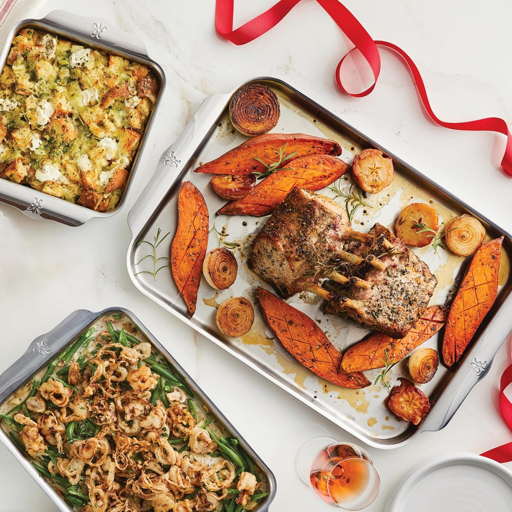 Hestan Provisions OvenBond – 5-Piece Tri-ply Baking Sheet Set