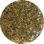 Greenhilltea, premium loose tea bai lin gong fu golden tippy black tea 4 OZ