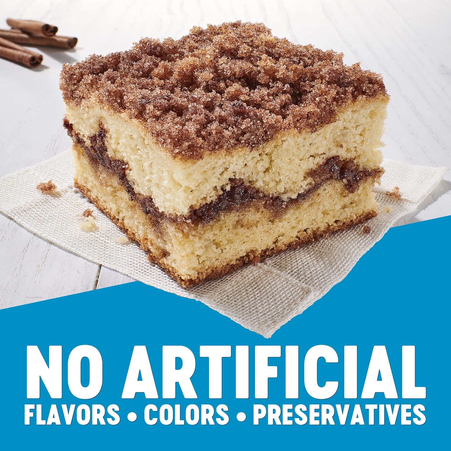 Krusteaz Gluten Free Baking Mix, Cinnamon Swirl Crumb Cake & Muffin Mix, Gluten Free with No Artificial Flavors, Colors or Preservatives, 20 Ounce (Pack of 2)