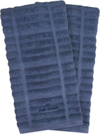 All-Clad Solid Kitchen Towels, 2-Pack, Indigo