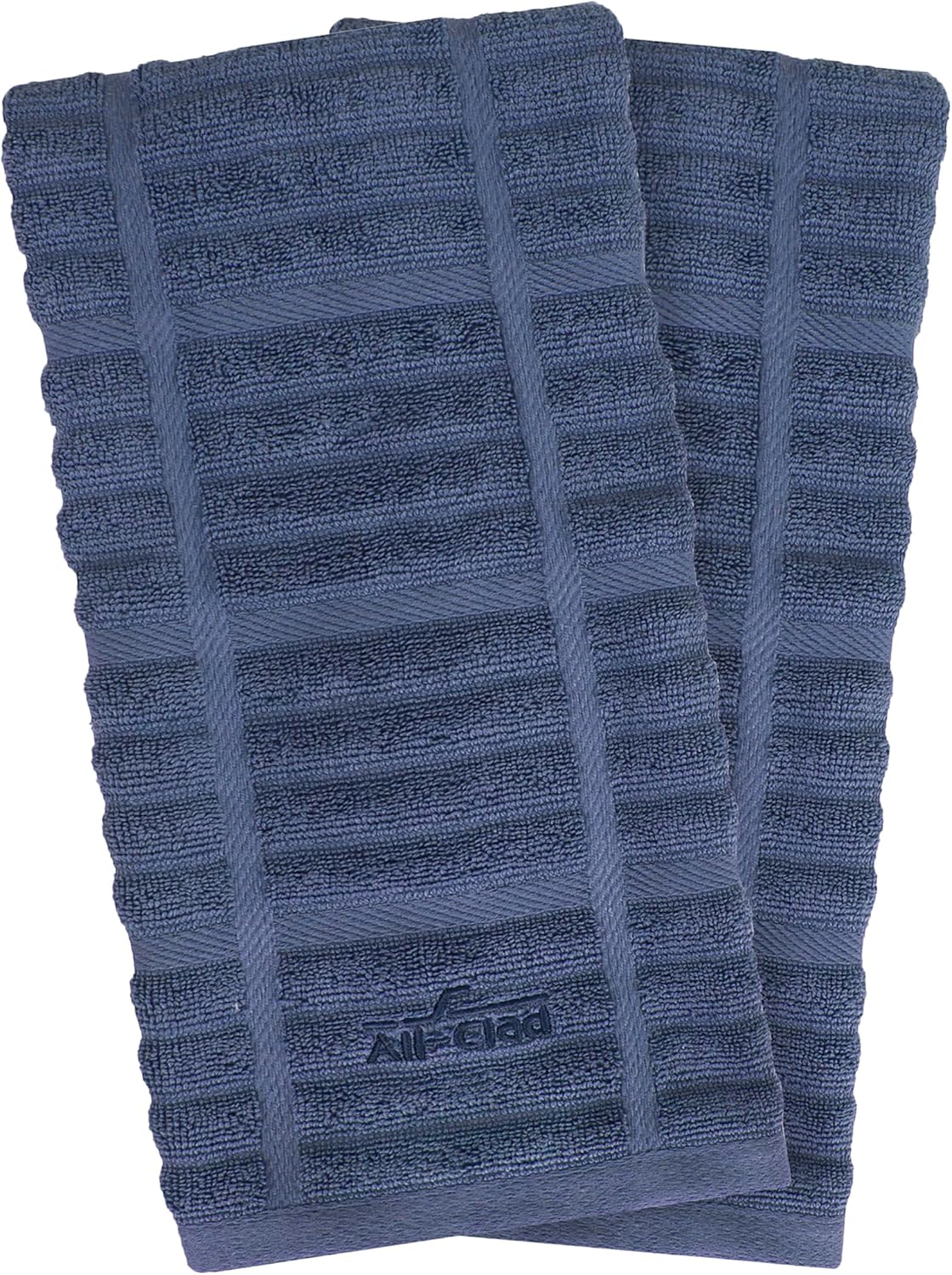 All-Clad Solid Kitchen Towels, 2-Pack, Indigo