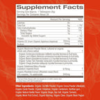 OM MUSHROOM SUPERFOOD Morning Energy Blend Mushroom Powder Drink, 8.47 Ounce Canister, Coffee Free Energy Drink with Cordyceps, Vitamin D2, Agaricus Bisporus, Lion's Mane, Rhodiola, and Turkey Tail