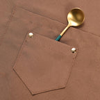 Tosewever Art Aprons for Women Painting Pottery Baking, Mens Buckle Straps Kitchen Apron with Pockets for Chef Cooking