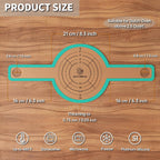 GUYDREMAT Bread Sling - Perfect Silicone Baking Mat for Sourdough Bread Baking – Superior Cast in Iron Dutch Oven Liner, 2 Pieces with Storage Band in GUY DREAM Classic Pack