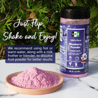 NPG Frezee-Dried Blueberry Powder 7 Oz, Seedless Fine Powder from Wild Wild Blueberries for Smoothies, Baking, Beverages, and Natural Food Coloring, No Sugar Added, Non-GMO
