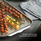 Hestan Provisions OvenBond – 3-Piece Tri-ply Baking Sheet Set – Professional Stainless Steel Bakeware