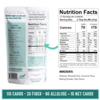 Sweet Logic Keto Baking Mix - Yellow Cake - Gluten-Free - Dairy Free - Diabetic-Friendly - High Protein - Allulose - Stevia - Low Sugar - Low Carb - Quick 20-Minute Prep (1-2G Net Carbs Per Serving)