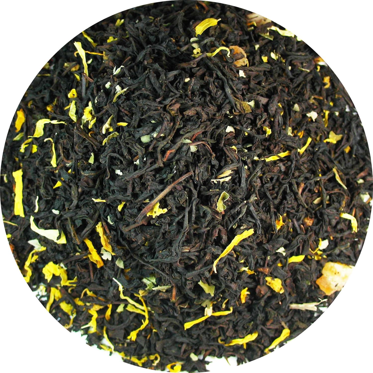 Peach Apricot Iced Tea, Ceylon Black Loose Leaf Tea blended with the essence of Apricot and Peach – 4 Oz Bag