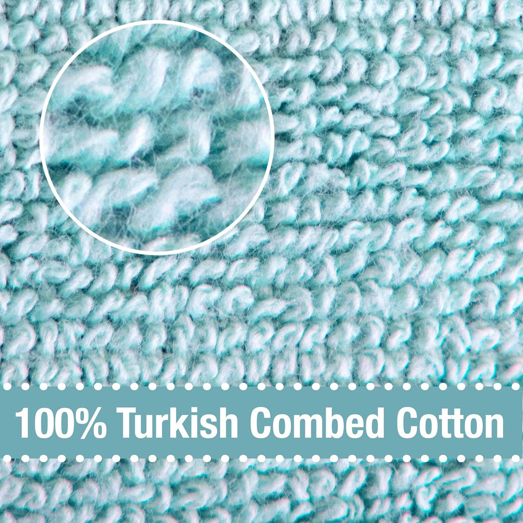 All-Clad Solid Kitchen Towels: Highly Absorbent, Super Soft Long Lasting - 100% Cotton, 17"x30" Tea Towels for Cleaning & Drying Dishes, Pans, Glassware, or Countertops, (2-Pack), Rainfall