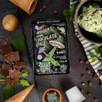 Bones Coffee Company Mint Invaders, Mint Chocolate Chip Flavored Coffee Pods, Low Acid Medium Roast Single-Serve Bones Cups, Compatible with Capsule Brewers Coffee Maker, 12 Count