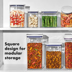 OXO Good Grips Pet POP Container – 2.8 Qt/2.6 L |Ideal for up to 3lbs of Dog Food or 2lbs of Cat Food | Airtight Dog and Cat Food Storage Container | BPA Free