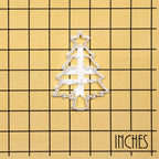 Christmas Tree cookie cutter, 1 piece - Bakerlogy