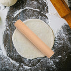 15 Pcs Small Wooden Rolling Pin for Dough, 6 Inch Dumpling Rolling Pin for Baking, Mini Kitchen Wood Rollings Pins for Pizza, Bread, Home Cooking