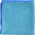 TASKI Diversey D7524116 MyMicro Commercial Microfiber Cleaning Cloth, Reusable & Lint Free - Large 14 Inch x 14 Inch, Blue, (Pack of 20)