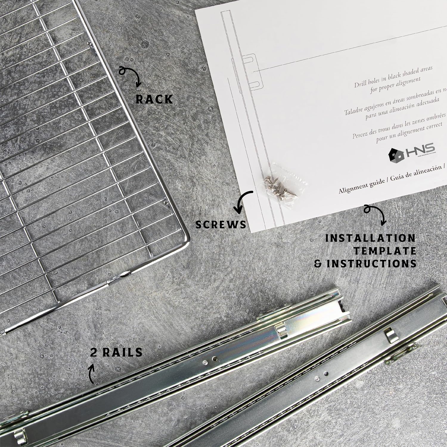 HOLDN’ STORAGE Pull Out Cabinet Organizer, Heavy Duty-w/Lifetime Limited Warranty -11”W x 18”D-Requires At Least 12-1/4” Cabinet Opening, Steel Metal Cabinet Drawers Slide Out, Chrome Finish