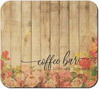 Dish Drying Mat for Kitchen Counter 16x18in Coffee Bar Washable Quick Dish Drying Pad Rubber Backed Absorbent Draining Mat