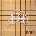 Christmas Holly Cookie Cutter, 1 piece - Bakerlogy