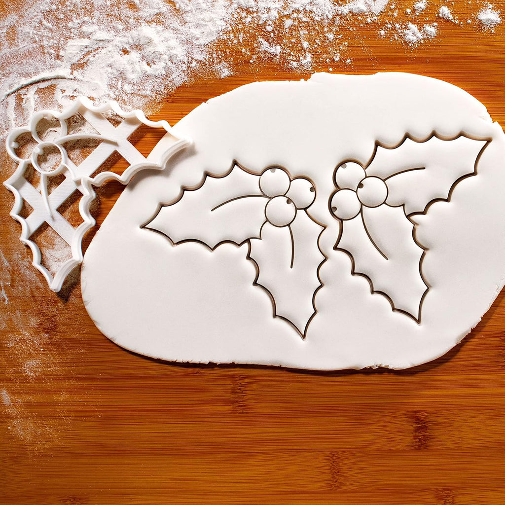 Christmas Holly Cookie Cutter, 1 piece - Bakerlogy