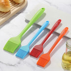 4PCS Silicone Basting Pastry Brush, MONGSEW Heat Resistant Food Brush Spread Oil Butter Sauce for BBQ Grill Baking Kitchen Cooking, BPA Free, Dishwasher Safe (Multicolor, 4 Pcs)