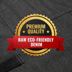 Under NY Sky Chef Apron – Professional Black Denim – Cotton Straps - Smart Pockets - Adjustable for Men and Women – Pro Chef, Cook, Kitchen, Baker, Barista, Bartender, Server Aprons